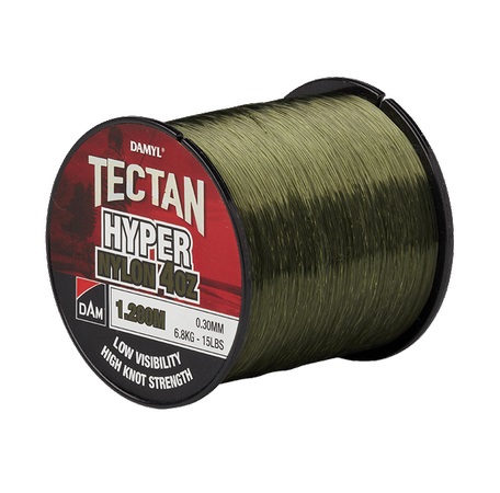 DAMYL TECTAN HYPER 1200M 0.30MM 6.8KG 15LBS DARK GREEN DAM (77637)