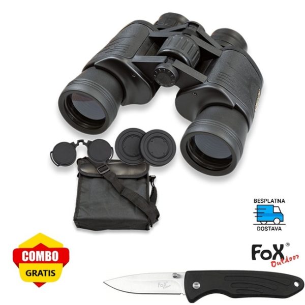 FOX OUTDOOR COMBO Dalekozor + Nož Gratis