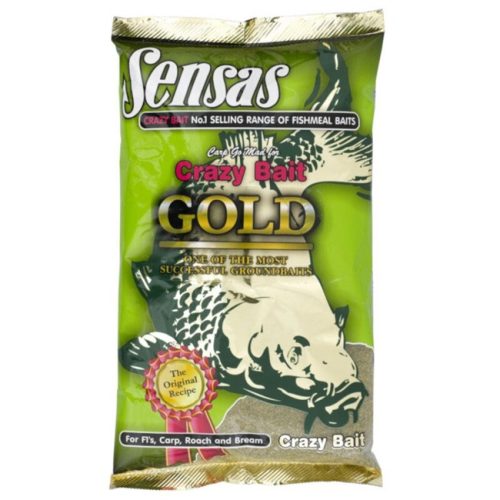 SENSAS Crazy Bait Groundbait Gold 1Kg