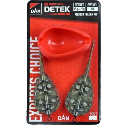 Dam Detek Method Feeder Kit S 2+1 15+25G (66022)