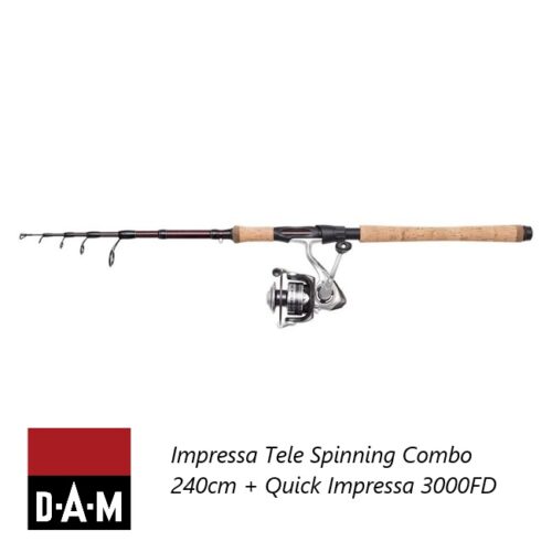 DAM Impressa Tele Spinning Combo 240cm