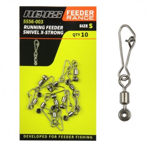 NEVIS Running Feeder Swivel X-Strong M