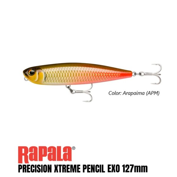 RAPALA Precision Xtreme Pencil Exo RXPRE127 APM