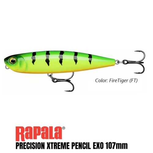 RAPALA Precision Xtreme Pencil Exo RXPRE107 FT