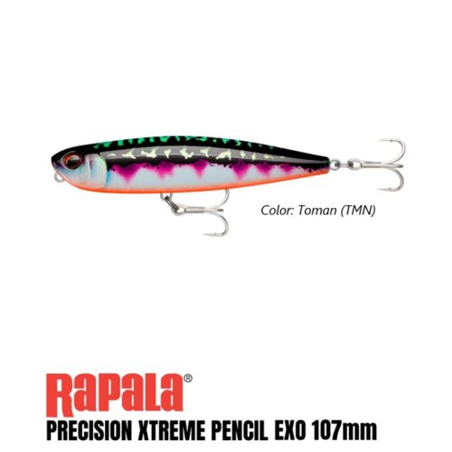 RAPALA Precision Xtreme Pencil Exo RXPRE107 TMN