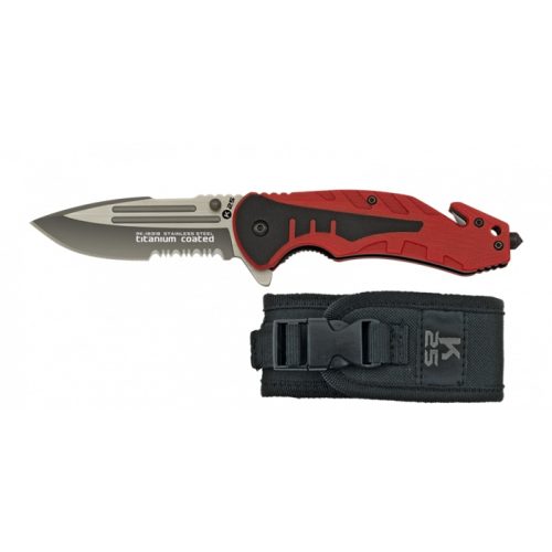 ALBAINOX Tactical knife K25 red G10 8.7cm