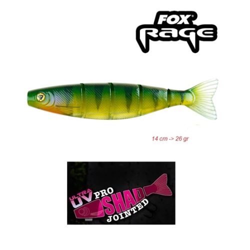 FOX PRO SHAD Jointed 14cm UV Stickleback