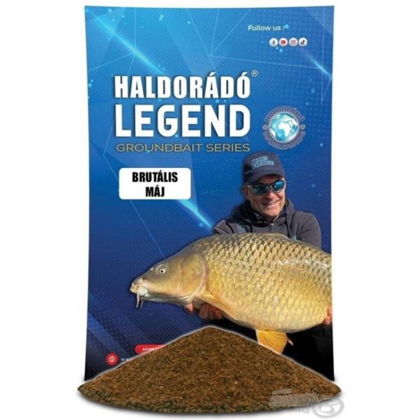 HALDORÁDÓ LEGEND Groundbait Brutalna Jetra 800gr