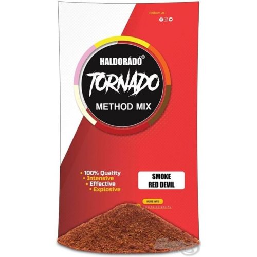 HALDORÁDÓ TORNADO Smoke Method MIX Red Devil 500gr