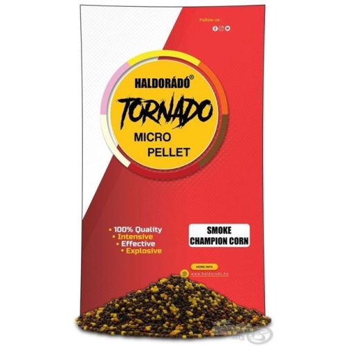 HALDORÁDÓ TORNADO Smoke Micro Pellet Champion Corn 400gr