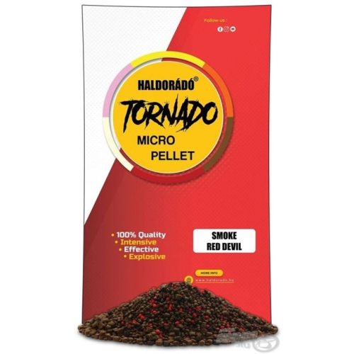 HALDORÁDÓ TORNADO Smoke Micro Pellet Red Devil 400gr