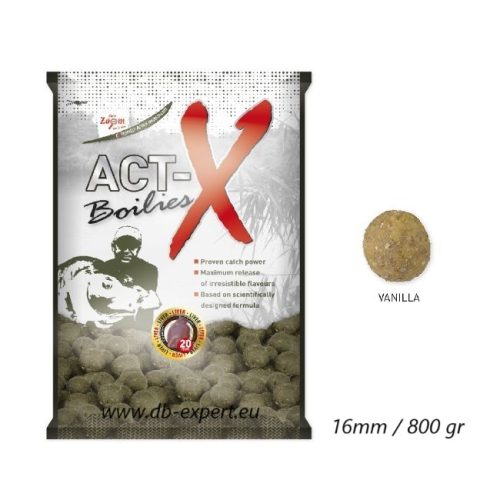 carp zoom act-x Boilies Vanilla 16mm