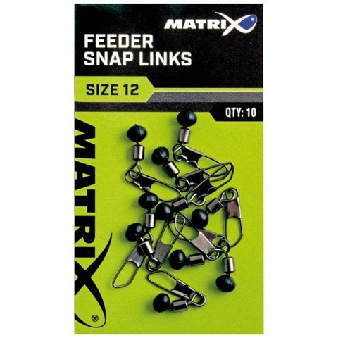 matrix feeder snap links size 12