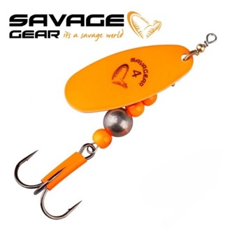 savage gear caviar spinner orange 4