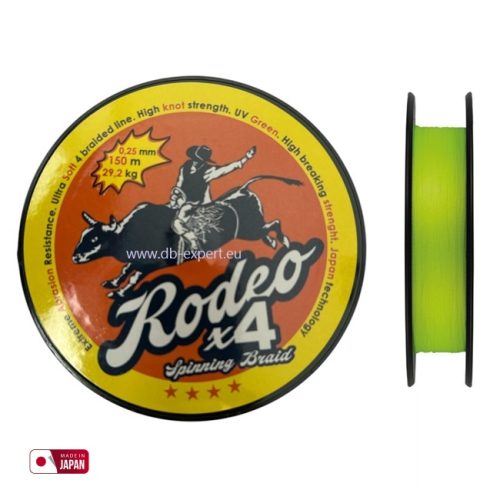 eurocarp rodeo braid 4x fluo UV 150m